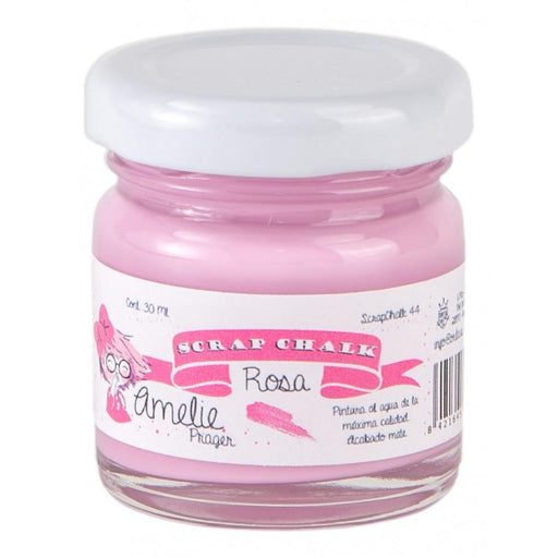 Pintura chalky Orita Amelie 30ml AMC44 rosa scrap ORITA CENTROARTESANO