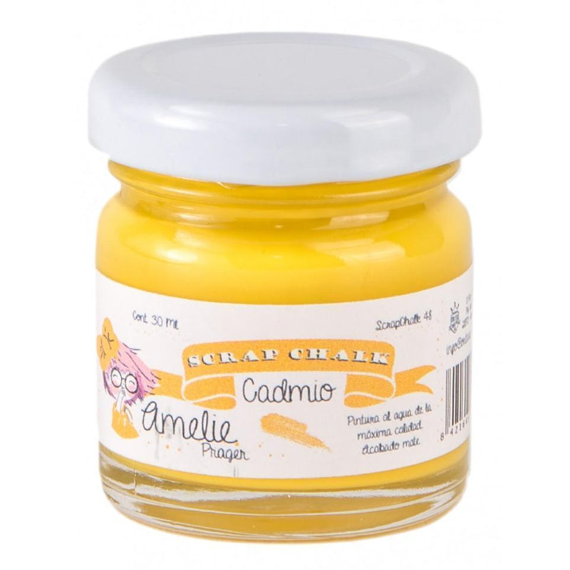 Pintura chalky orita Amelie 30ml AMC48  cadmio ORITA CENTROARTESANO
