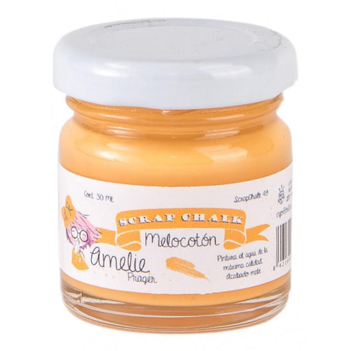 Pintura chalky orita Amelie 30ml AMC49  melocoton ORITA CENTROARTESANO