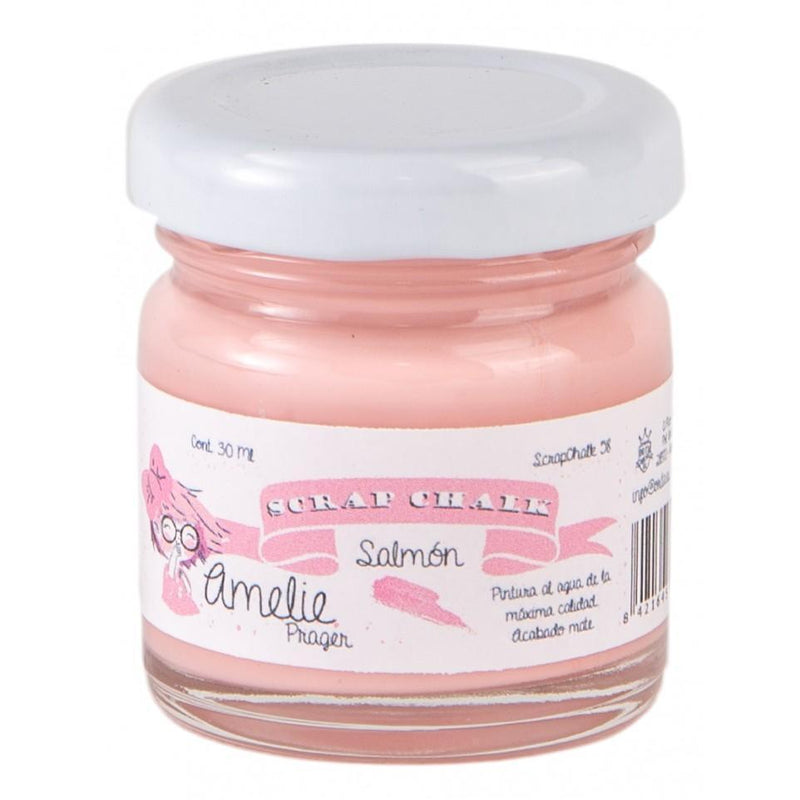 Pintura chalky orita Amelie 30ml AMC58 salmon ORITA CENTROARTESANO