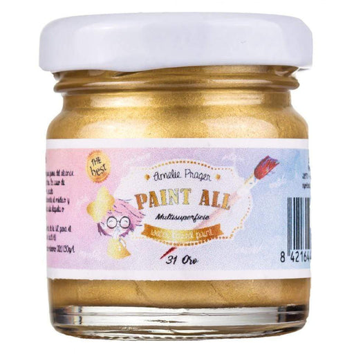 Pintura metalica orita Amelie 30ml oro 714017 ORITA CENTROARTESANO