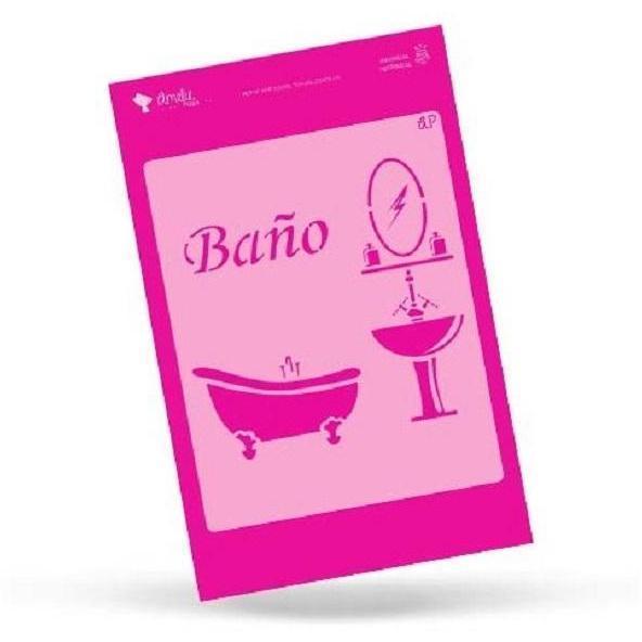 Plantilla stencil orita Amelie 20x20 amp02005 ORITA CENTROARTESANO