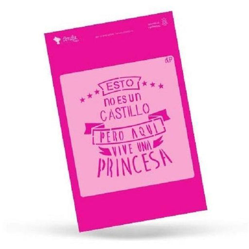 Plantilla stencil orita Amelie 20x20 amp02042 ORITA CENTROARTESANO