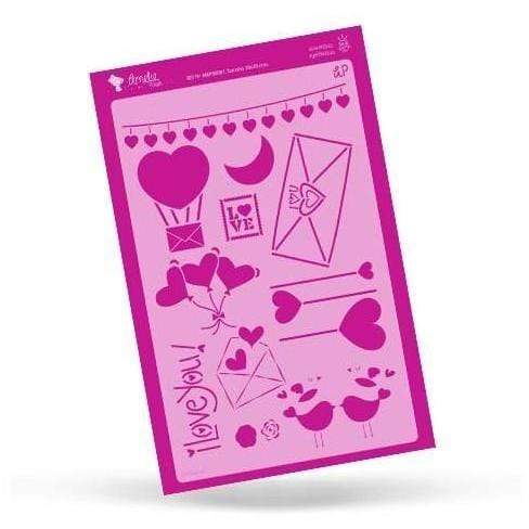 Plantilla stencil orita Amelie 20x30 amp00087 ORITA CENTROARTESANO