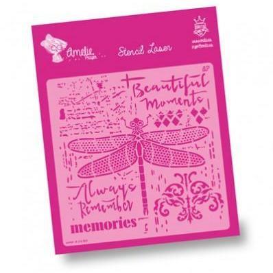 Plantilla stencil orita Amelie 30x30 amp07030 ORITA CENTROARTESANO