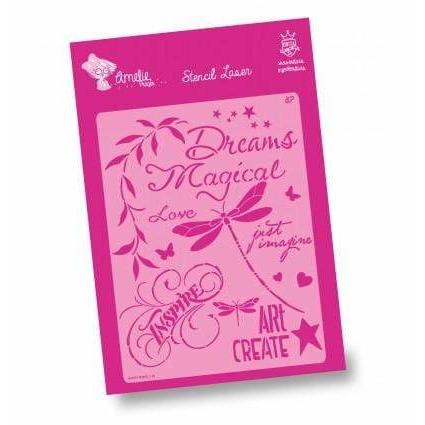 Plantilla stencil orita Amelie 40x30 amp08010