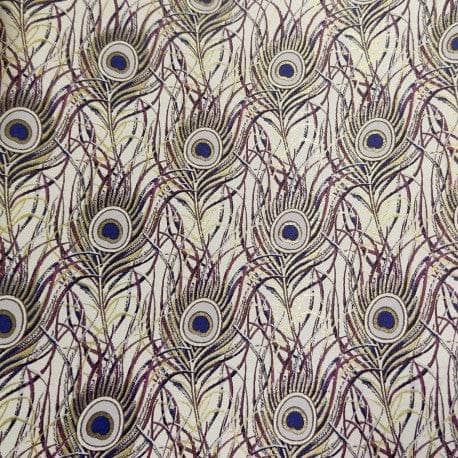 Papel Rossi 100x70cm CRT132 Peacock feathers PAPEL ROSSI CENTROARTESANO