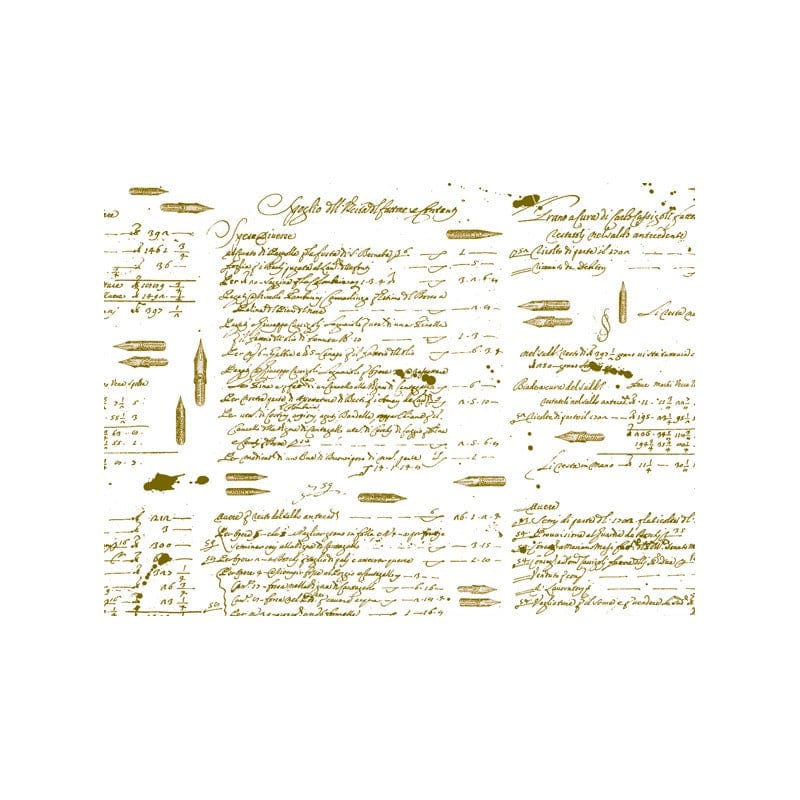 Papel Rossi 100x70cm TSC037 handwritting ink PAPEL ROSSI CENTROARTESANO