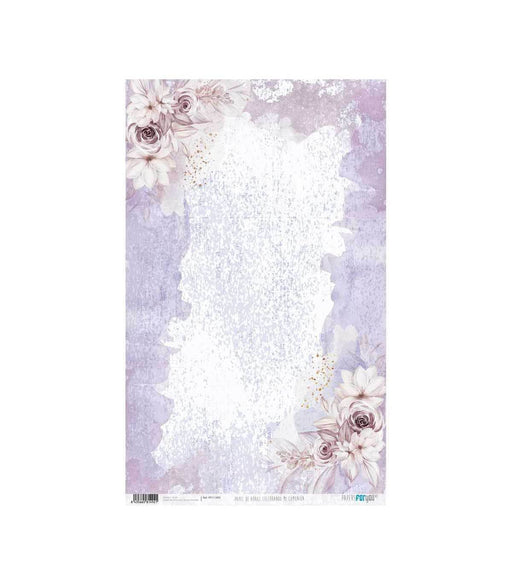 Papel arroz Papers for you 54x33cm PFY11492 Celebrando mi comunion violeta PAPERS FOR YOU CENTROARTESANO