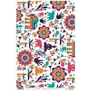 Papel arroz Papers for you 54x33cm PFY3051 Serie colores del mundo Elefantes PAPERS FOR YOU CENTROARTESANO