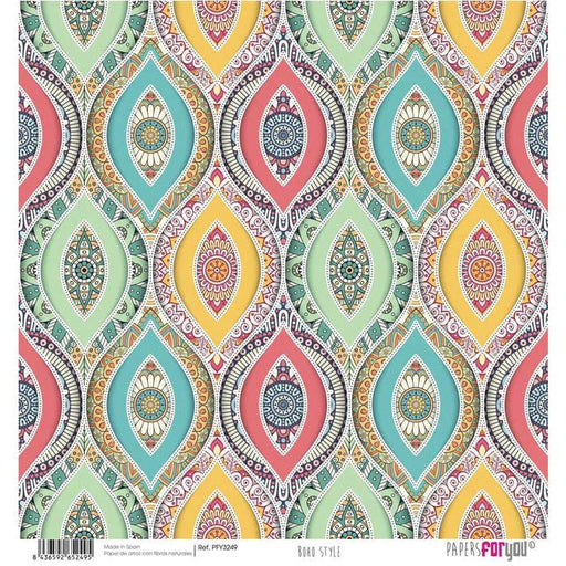 Papel arroz Papers for you 54x33cm PFY3260 Boho wedding style PAPERS FOR YOU CENTROARTESANO