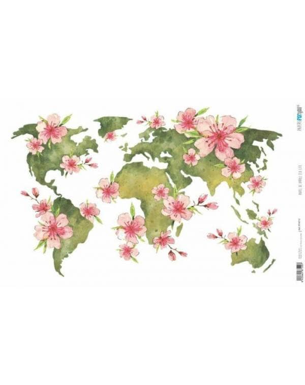 Papel arroz Papers for you 54x33cm PFY4712 eco life PAPERS FOR YOU CENTROARTESANO