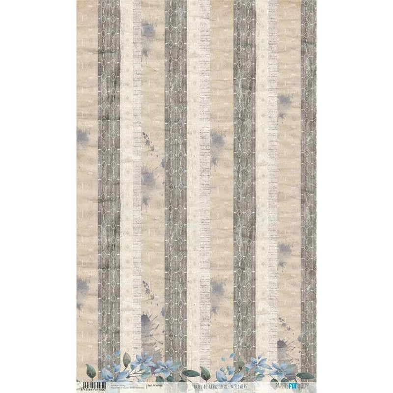 Papel arroz Papers for you 54x33cm PFY4948 Ladies & Flowers PAPERS FOR YOU CENTROARTESANO