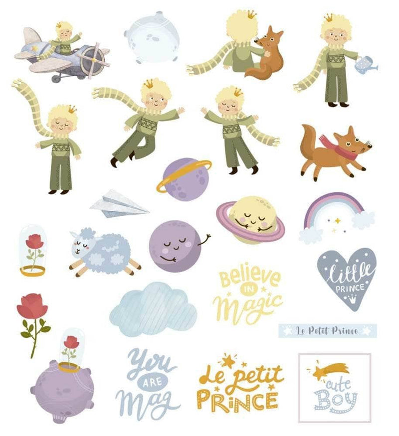 Papersforyou Die Cuts scrap PFY10694 Le Petit Prince PAPERS FOR YOU CENTROARTESANO