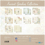 Papersforyou kit 10 papeles scrap PFY-4670 Ancient Gardens PAPERS FOR YOU CENTROARTESANO