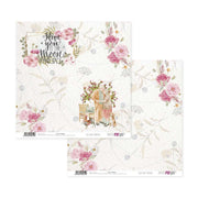 Papersforyou kit 12 papeles scrap PFY4260 Together Forver PAPERS FOR YOU CENTROARTESANO
