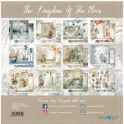 Papersforyou kit 12 papeles scrap PFY4577 The kingdom of the Elves PAPERS FOR YOU CENTROARTESANO
