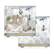 Papersforyou kit 12 papeles scrap PFY4577 The kingdom of the Elves PAPERS FOR YOU CENTROARTESANO