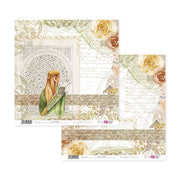 Papersforyou kit 12 papeles scrap PFY4577 The kingdom of the Elves PAPERS FOR YOU CENTROARTESANO