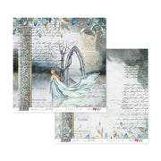 Papersforyou kit 12 papeles scrap PFY4577 The kingdom of the Elves PAPERS FOR YOU CENTROARTESANO