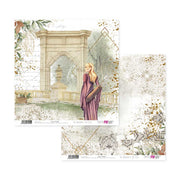 Papersforyou kit 12 papeles scrap PFY4577 The kingdom of the Elves PAPERS FOR YOU CENTROARTESANO