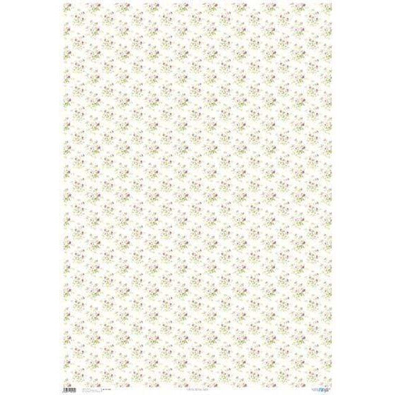 Papersforyou papel entelado 100x70cm PFY1495 Especial Botanic Roses PAPERS FOR YOU CENTROARTESANO