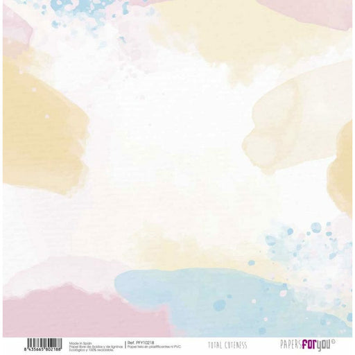 Papersforyou papel entelado scrap 30x30 PFY10218 Total cuteness PAPERS FOR YOU CENTROARTESANO