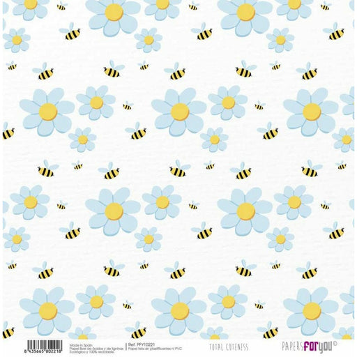Papersforyou papel entelado scrap 30x30 PFY10221 Total cuteness PAPERS FOR YOU CENTROARTESANO