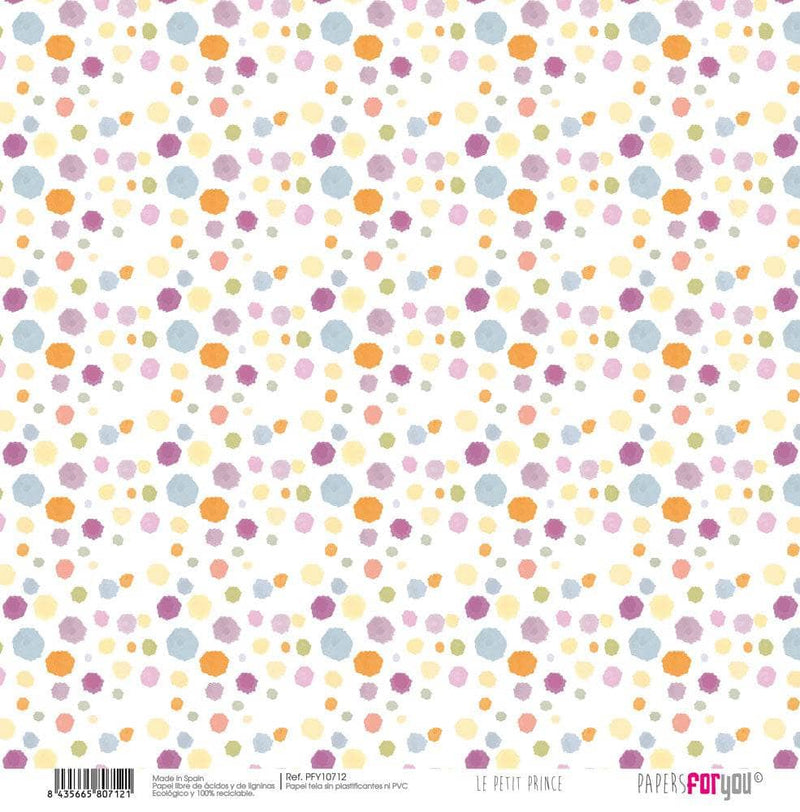 Papersforyou papel entelado scrap 30x30 PFY10712 Le Petit Prince PAPERS FOR YOU CENTROARTESANO