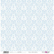 Papersforyou papel scrap  arabesco/azul bebe rayas  PFY-032 PAPERS FOR YOU CENTROARTESANO