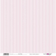Papersforyou papel scrap PFY025 rosa bebe mini lunares / rayas PAPERS FOR YOU CENTROARTESANO
