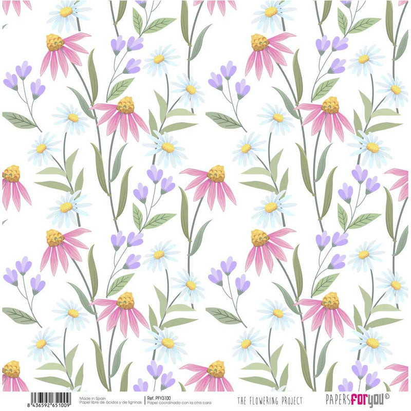 Papersforyou papel scrap  piu bella acquarella PFY-3100 PAPERS FOR YOU CENTROARTESANO