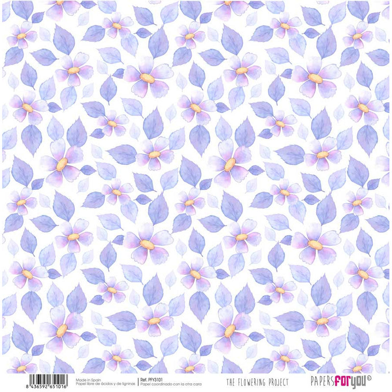 Papersforyou papel scrap  piu bella acquarella PFY-3100 PAPERS FOR YOU CENTROARTESANO