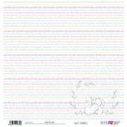 Papersforyou papel scrap sweet bunnies PFY1339 PEPERS FOR YOU CENTROARTESANO