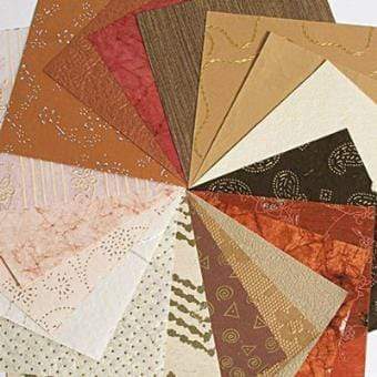 Block papeles del mundo A4 tejas y marrones 95096C PAPERTOUCH CENTROARTESANO