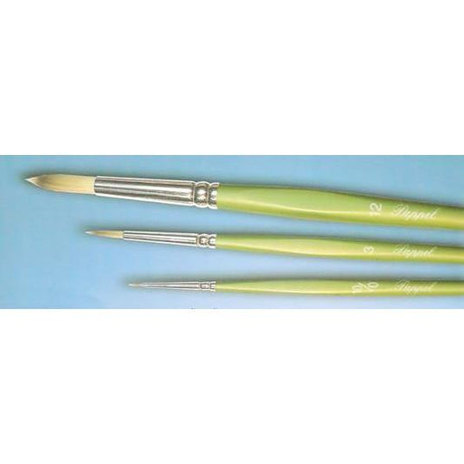 pincel acuarela pelo plata redondo serie 2001 n-3/0 PAPPEL CENTROARTESANO