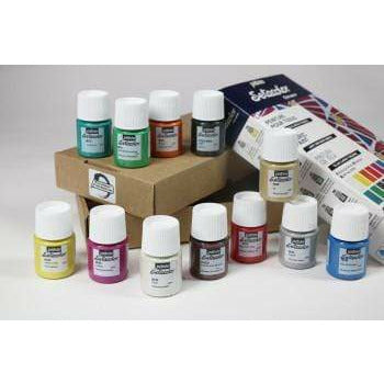 kit iniciacion pebeo setacolor 12x20ml P757481 PEBEO CENTROARTESANO