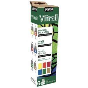 kit iniciacion pebeo vitrail 6x20ml P756421 PEBEO CENTROARTESANO