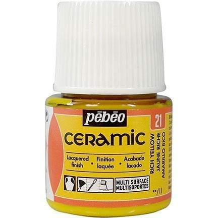 Pebeo Ceramic 21 yellow PEBEO CENTROARTESANO