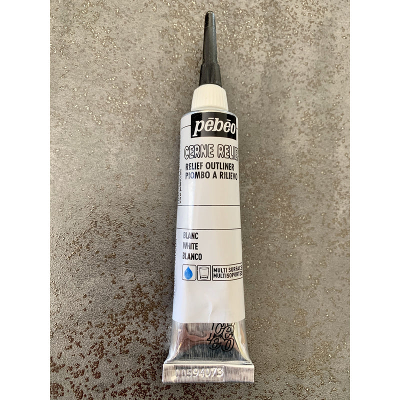 Pebeo cerne relief 20ml blanco