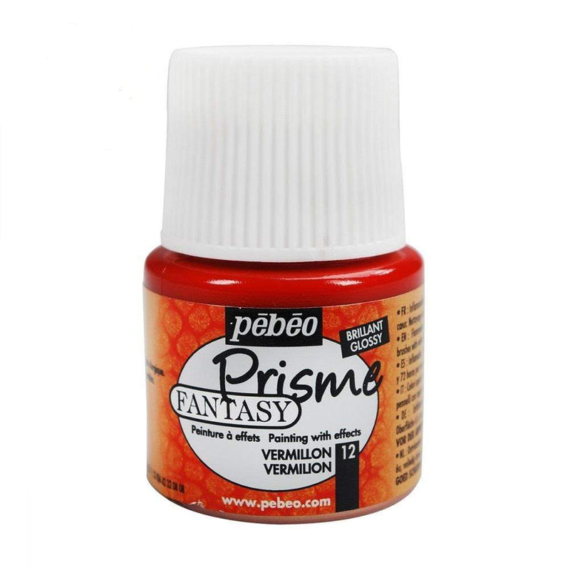 Pebeo fantasy prisme 45ml nº12 Bermellón PEBEO CENTROARTESANO