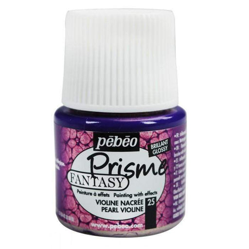 Pebeo fantasy prisme 45ml nº25 Violeta Nacarado PEBEO CENTROARTESANO