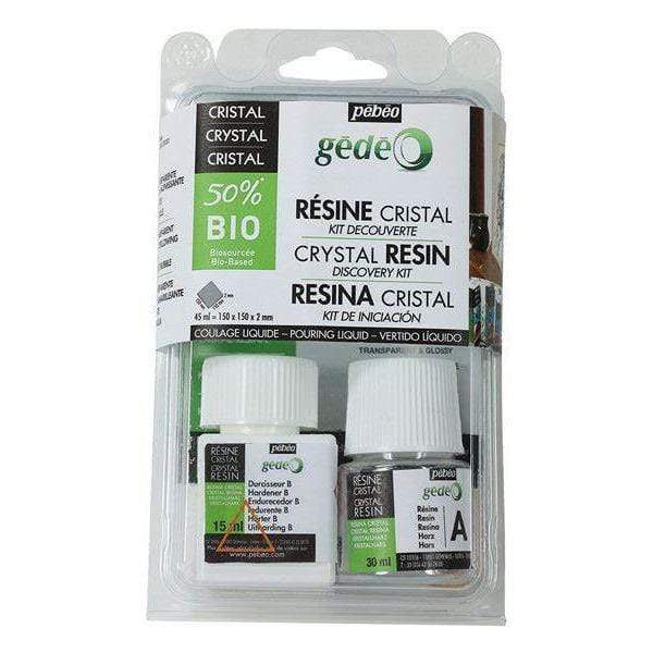 Pebeo kit resina cristal 45mlml Organico pebeo CENTROARTESANO