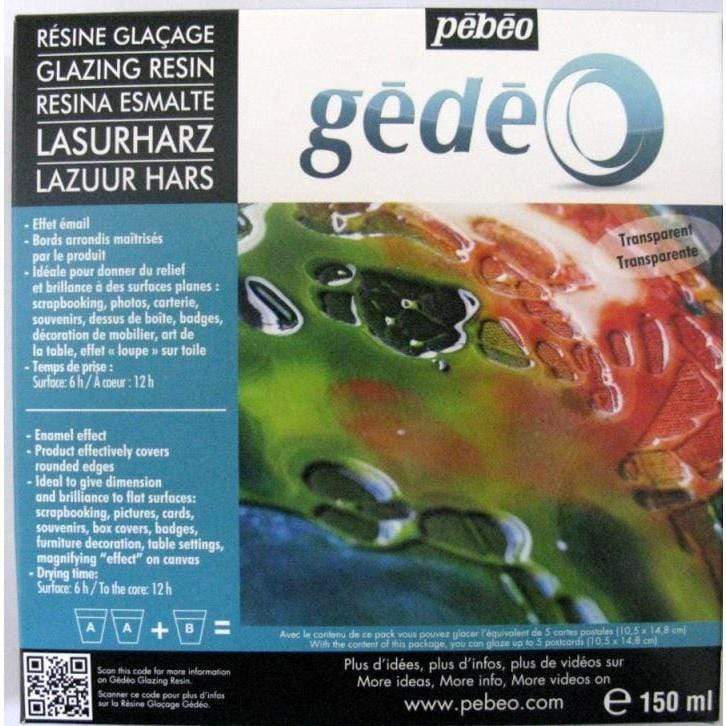 Pebeo kit resina esmalte 150ml PEBEO CENTROARTESANO