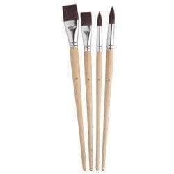 Pebeo pinceles set 4 poliamida oleo/acrilico PEBEO CENTROARTESANO