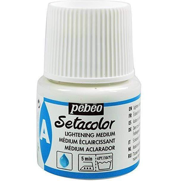 Pebeo setacolor medium aclarador 45ml P391014 PEBEO CENTROARTESANO