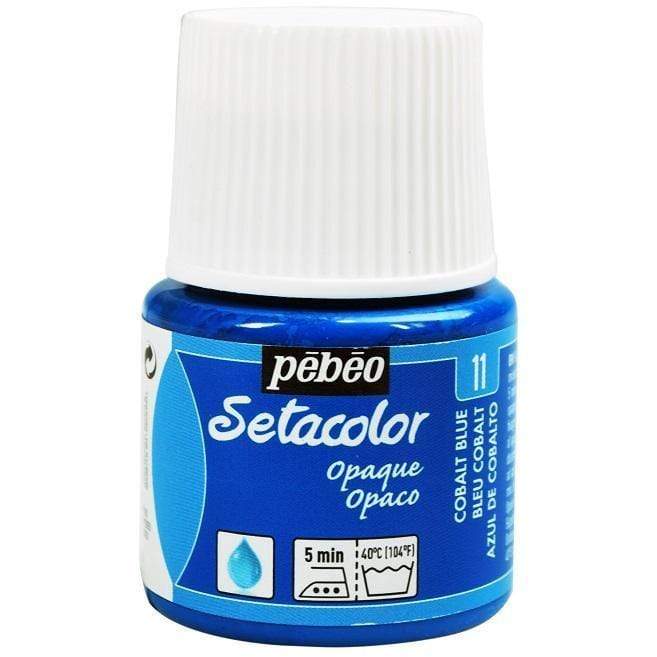 Pebeo Setacolor Opaco 45cc N║11 Azul Cobalto PEBEO CENTROARTESANO