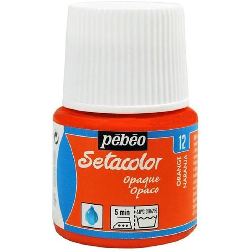 Pebeo Setacolor Opaco 45cc N║12 naranja PEBEO CENTROARTESANO