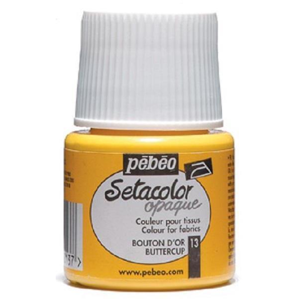 Pebeo Setacolor Opaco 45cc N║13 boton oro PEBEO CENTROARTESANO
