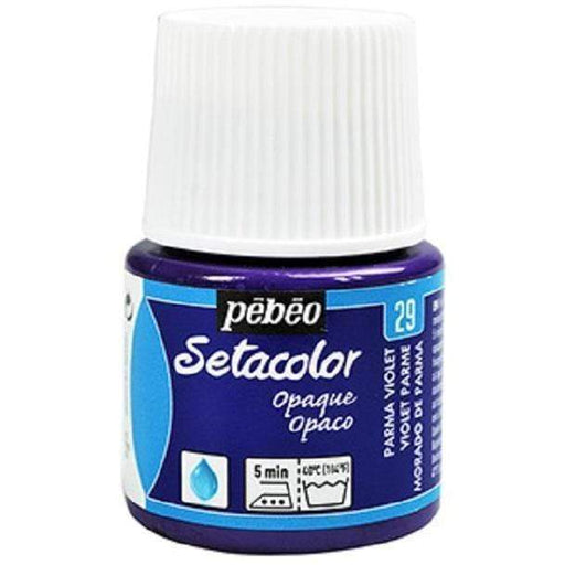 Pebeo Setacolor Opaco 45cc N║29 Violeta parma PEBEO CENTROARTESANO